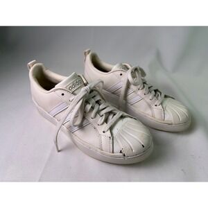 adidas Streetcheck Cloudfoam Court Low Beige White GW5495 Sneakers Womens Size 8